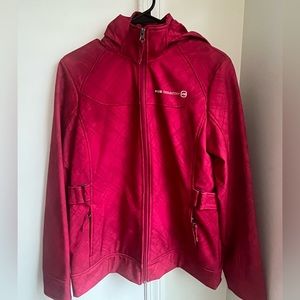 Womens free country fleece lined jacket